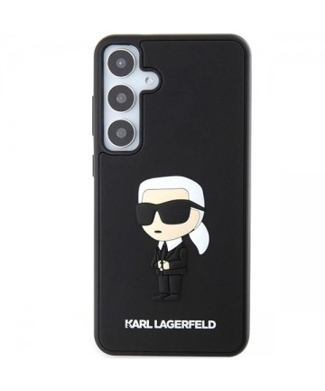 Karl Lagerfeld 3D Rubber Ikonik case for Samsung Galaxy S24 - black