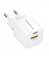 Wozinsky WWCEAC GaN USB-A USB-C 33W Wall Charger - White