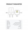 Wozinsky WWCEAC GaN USB-A USB-C 33W Wall Charger - White