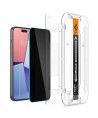 Spigen Glas.tR EZ Fit Privacy Tempered Glass for iPhone 15 Plus