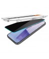 Spigen Glas.tR EZ Fit Privacy Tempered Glass for iPhone 15 Plus