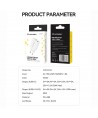 Wozinsky CWCUCW 30W USB-C / 2 x USB-A Wall Charger - White