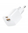Wozinsky CMWCW 20W USB-C / USB-A Wall Charger - White