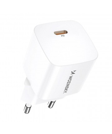 Wozinsky CMWCS USB-C PD 20W Wall Charger - White