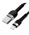 Wozinsky WNBAL2 USB-A / Lightning 2.4A cable 2 m - black