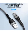 Wozinsky WNBAC1 USB-A / USB-C 2.4A cable 1 m - black