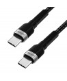 Wozinsky WNBCC1 USB-C / USB-C PD 65W cable 1 m - black