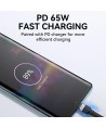 Wozinsky WNBCC2 USB-C / USB-C PD 65W cable 2 m - black