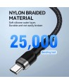 Wozinsky WNBCL2 Lightning / USB-C PD 30W cable 2 m - black
