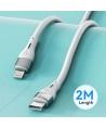 Wozinsky WSTCL2 Lightning / USB-C PD 27W cable 2 m - white
