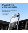 Wozinsky WUMKO Magnetic Phone Holder for Car Air Vent - Black