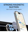 Wozinsky WUMKO Magnetic Phone Holder for Car Air Vent - Black