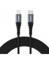 Choetech IP0041 USB-C / Lightning MFi 480Mb/s 3A 2 m cable - black