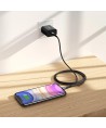 Choetech IP0041 USB-C / Lightning MFi 480Mb/s 3A 2 m cable - black