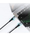 Choetech IP0041 USB-C / Lightning MFi 480Mb/s 3A 2 m cable - black