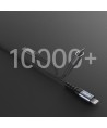 Choetech IP0041 USB-C / Lightning MFi 480Mb/s 3A 2 m cable - black