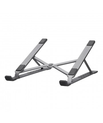 Silver Monkey Blanc ergonomic foldable laptop stand - silver