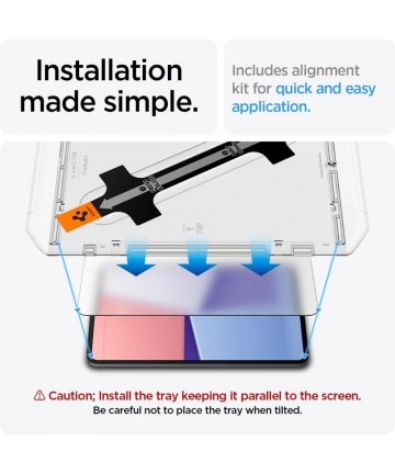 Spigen Glas.tR EZ Fit Tempered Glass for iPad Pro 13'' 2024