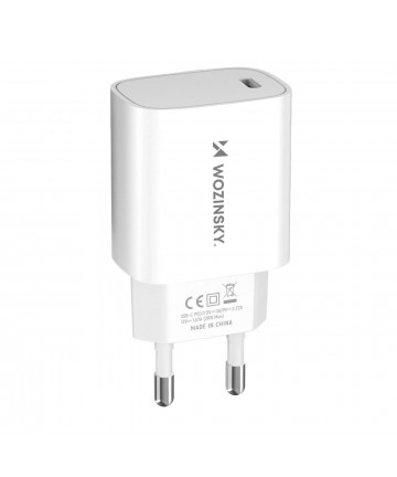 Wozinsky WGWCCW 20W USB-C Wall Charger - White