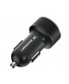 Wozinsky WDCCAC USB-C USB-A 36W Car Charger - Black