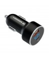 Wozinsky WDCCAC USB-C USB-A 36W Car Charger - Black