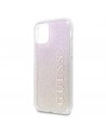 Guess GUHCN65PCUGLGPI iPhone 11 Pro Max rose gold/gold pink hard case Gradient Glitter