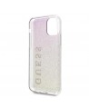 Guess GUHCN65PCUGLGPI iPhone 11 Pro Max rose gold/gold pink hard case Gradient Glitter