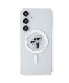 Karl Lagerfeld IML Karl&Choupette MagSafe case for Samsung Galaxy S24 - transparent