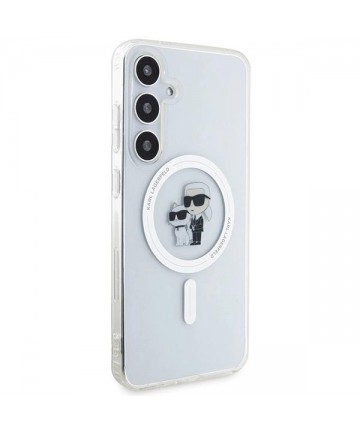 Karl Lagerfeld IML Karl&Choupette MagSafe case for Samsung Galaxy S24 - transparent