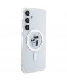 Karl Lagerfeld IML Karl&Choupette MagSafe case for Samsung Galaxy S24 - transparent