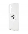 Karl Lagerfeld IML Karl&Choupette MagSafe case for Samsung Galaxy S24 - transparent