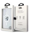 Karl Lagerfeld IML Karl&Choupette MagSafe case for Samsung Galaxy S24 - transparent