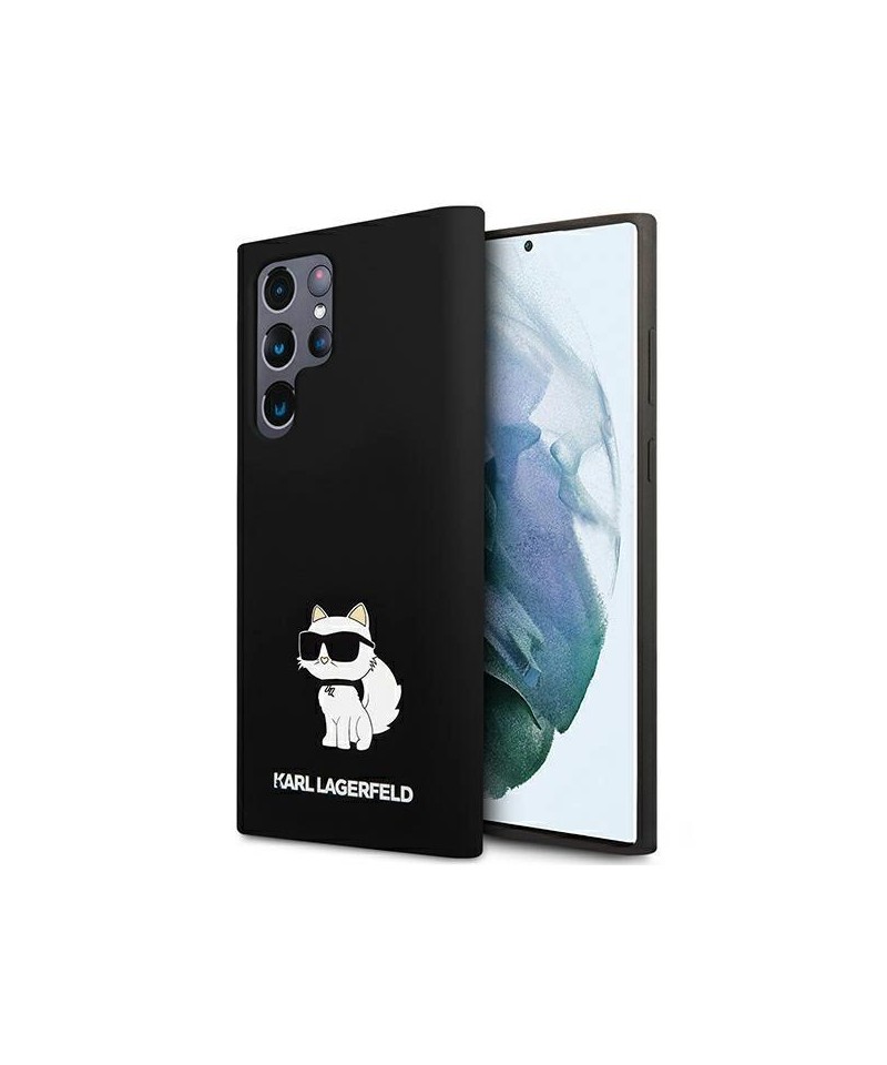 Karl Lagerfeld Silicone Choupette case for Samsung Galaxy S24 Ultra - black
