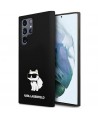 Karl Lagerfeld Silicone Choupette case for Samsung Galaxy S24 Ultra - black