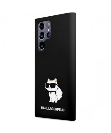 Karl Lagerfeld Silicone Choupette case for Samsung Galaxy S24 Ultra - black