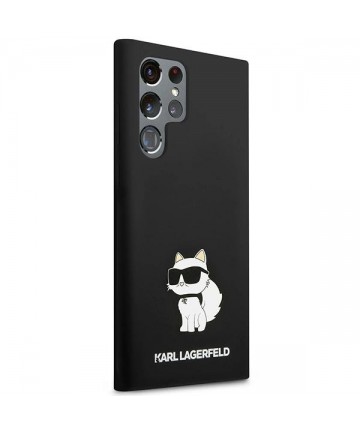 Karl Lagerfeld Silicone Choupette case for Samsung Galaxy S24 Ultra - black