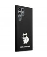 Karl Lagerfeld Silicone Choupette case for Samsung Galaxy S24 Ultra - black