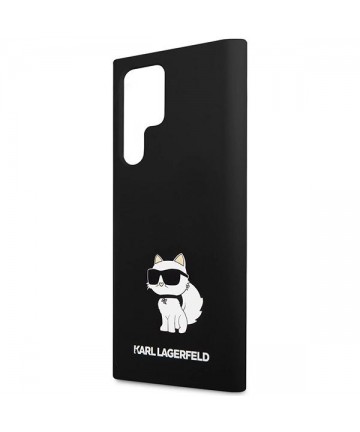 Karl Lagerfeld Silicone Choupette case for Samsung Galaxy S24 Ultra - black