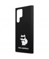 Karl Lagerfeld Silicone Choupette case for Samsung Galaxy S24 Ultra - black