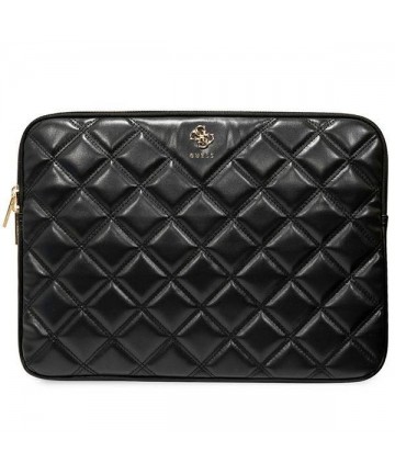 Guess Quilted 4G cover for a 14" laptop - black