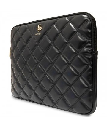 Guess Quilted 4G cover for a 14" laptop - black