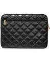 Guess Quilted 4G cover for a 14" laptop - black