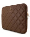 Guess Quilted 4G cover for a 14" laptop - brown