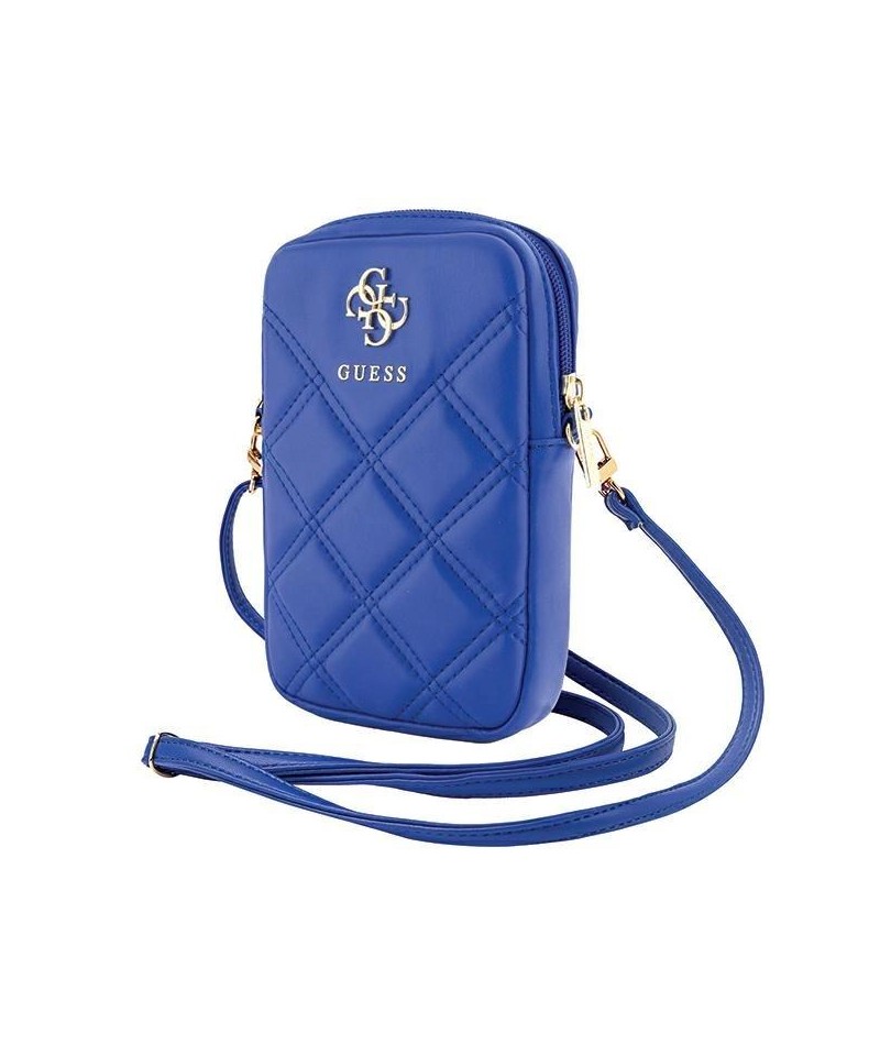 Guess Zip Quilted 4G bag - blue