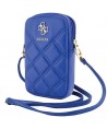 Guess Zip Quilted 4G bag - blue