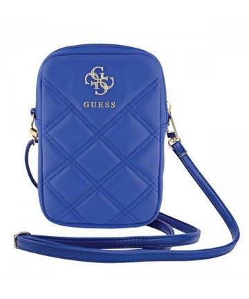 Guess Zip Quilted 4G bag - blue