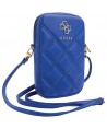 Guess Zip Quilted 4G bag - blue