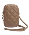 Guess Zip Quilted 4G bag - brown