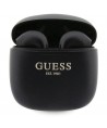 Guess GUTWST26PSK TWS Bluetooth headphones + docking station - black Classic EST Logo