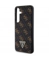 Guess 4G Triangle case for Samsung Galaxy S24+ - black